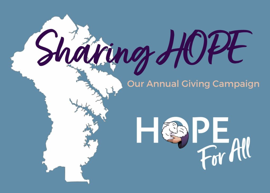 Sharing HOPE Annual Giving Campaign letter header image
